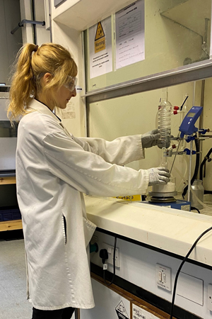 Fiona Black, Pilkington United Kingdom Limited, preparing a chemical formulation